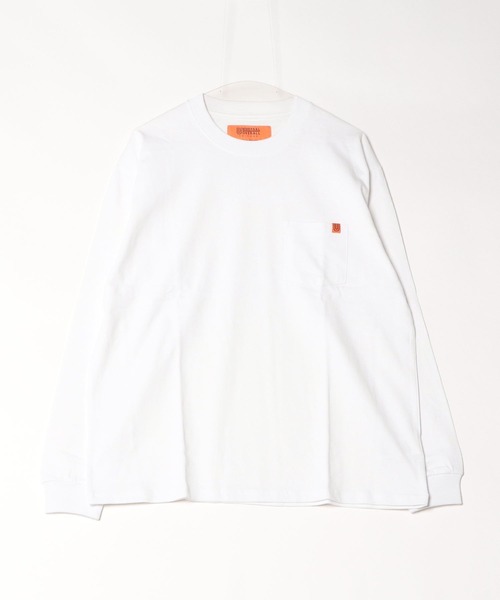 UNIVERSAL OVERALL(ユニバーサルオーバーオール)の「UNIVERSAL OVERALL POCKET L/S(Tシャツ/カットソー・メンズ・ブラック/ネイビー/ホワイト・LARGE/MEDIUM)」の7枚目の写真