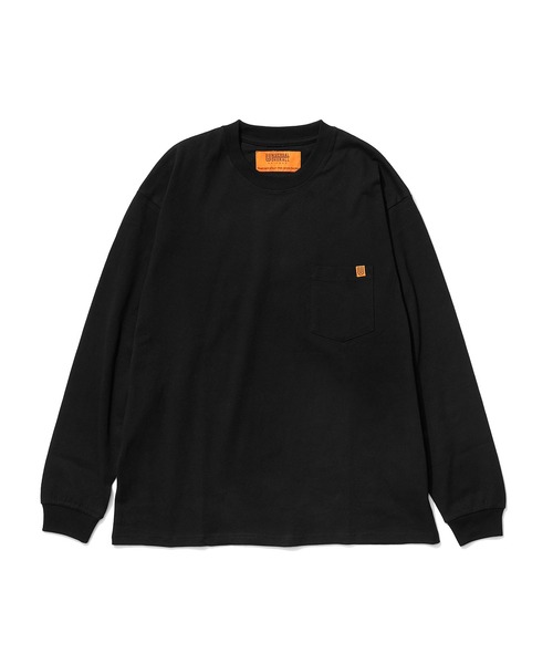 UNIVERSAL OVERALL(ユニバーサルオーバーオール)の「UNIVERSAL OVERALL POCKET L/S(Tシャツ/カットソー・メンズ・ブラック/ネイビー/ホワイト・LARGE/MEDIUM)」の11枚目の写真