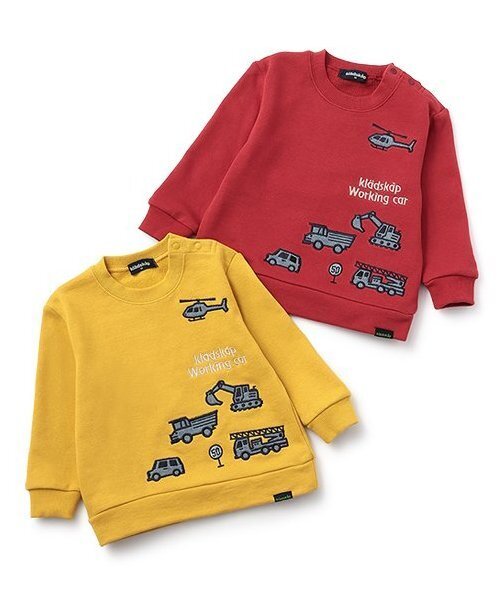 kladskap（クレードスコープ）の「【人気商品再入荷】【直営店で取り扱い無し】乗り物刺しゅうトレーナー（スウェット・キッズ・マスタード/レッド・90cm/100cm/110cm/120cm/130cm）」の11枚目の写真