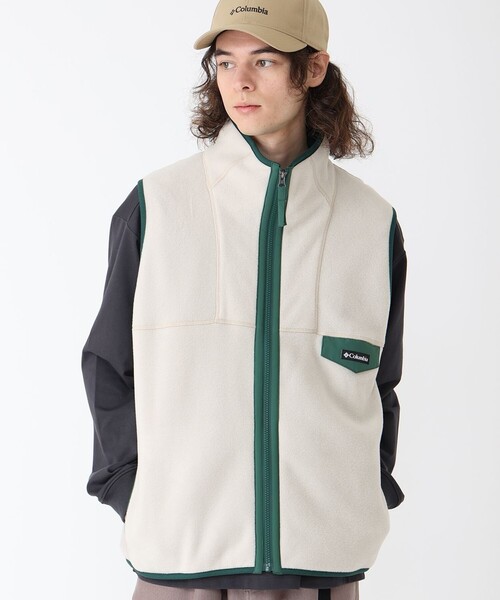 Columbia／ストームクレストロード ベスト マイクロフリース