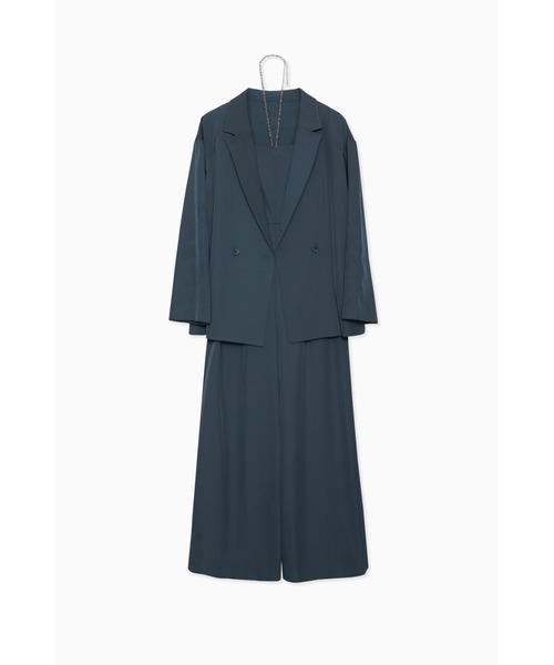 et.UNiVER（エトユニベール）の「Pratical set up（パンツドレス・レディース・ブルー/ブラック/カーキ/グレー・SMALL/MEDIUM/LARGE/M-Long）」の16枚目の写真