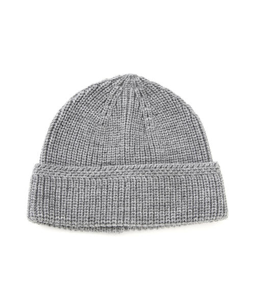 schott（ショット）の「Schott/ショット/KNIT WATCH/ニット ウォッチキャップ（ニットキャップ/ビーニー・メンズ・グレー/ブラウン/ブラック・F）」の3枚目の写真