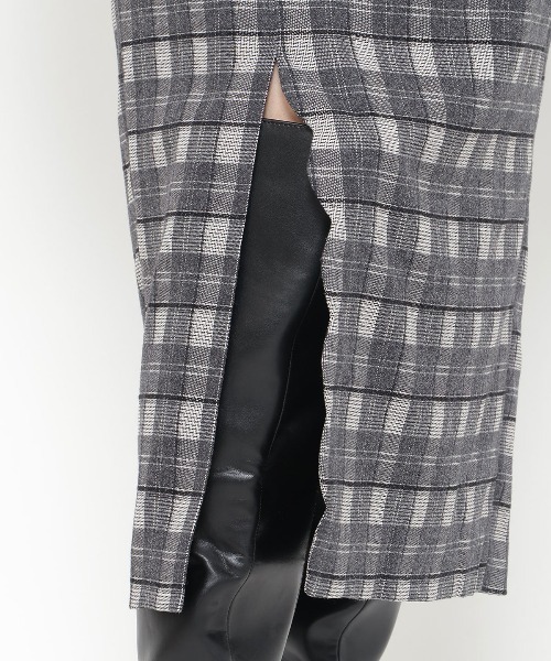 【セール】スカラップスリットタイトスカート（スカート）｜And Couture（アンドクチュール）