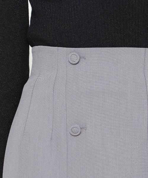 【セール】スカラップスリットタイトスカート（スカート）｜And Couture（アンドクチュール）