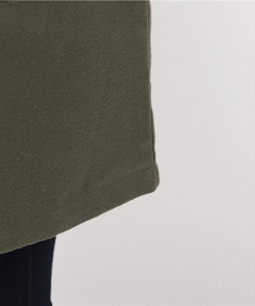 Kastane（カスタネ）の「オープンカラーガウン（その他アウター・レディース・ブルー/オリーブ/ネイビー/ベージュ・FREE）」の8枚目の写真