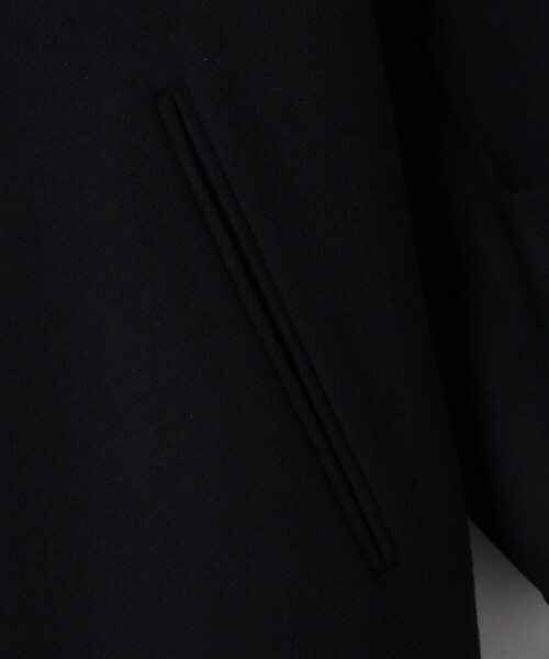 CINOH（チノ）の「＜CINOH＞バルカラー コート（ステンカラーコート・レディース・ブラック・38）」の6枚目の写真