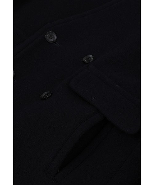 near.nippon.（ニアーニッポン）の「＜near.nippon (ニアー ニッポン)＞パイルメルトンロングコート（その他アウター・レディース・ブルー系その他3・36）」の17枚目の写真