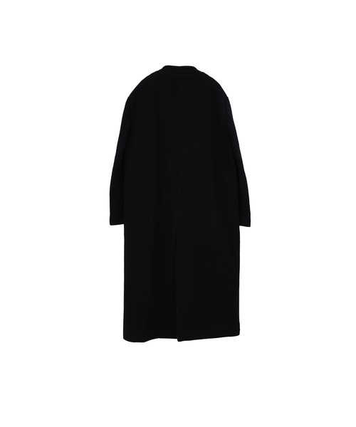 near.nippon.（ニアーニッポン）の「＜near.nippon (ニアー ニッポン)＞パイルメルトンロングコート（その他アウター・レディース・ブルー系その他3・36）」の2枚目の写真