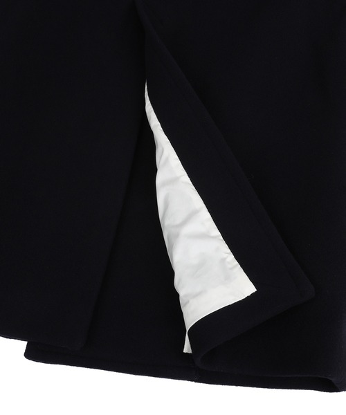 near.nippon.（ニアーニッポン）の「＜near.nippon (ニアー ニッポン)＞パイルメルトンロングコート（その他アウター・レディース・ブルー系その他3・36）」の6枚目の写真