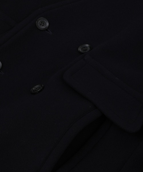 near.nippon.（ニアーニッポン）の「＜near.nippon (ニアー ニッポン)＞パイルメルトンロングコート（その他アウター・レディース・ブルー系その他3・36）」の8枚目の写真