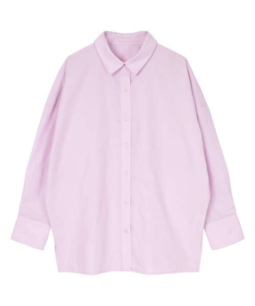 UR'S（ユアーズ）の「ベーシックシャツ（シャツ/ブラウス・レディース・ベージュ/ピンク/ホワイト/ブルー/ブラウン/ライトイエロー・S/M/L）」の10枚目の写真