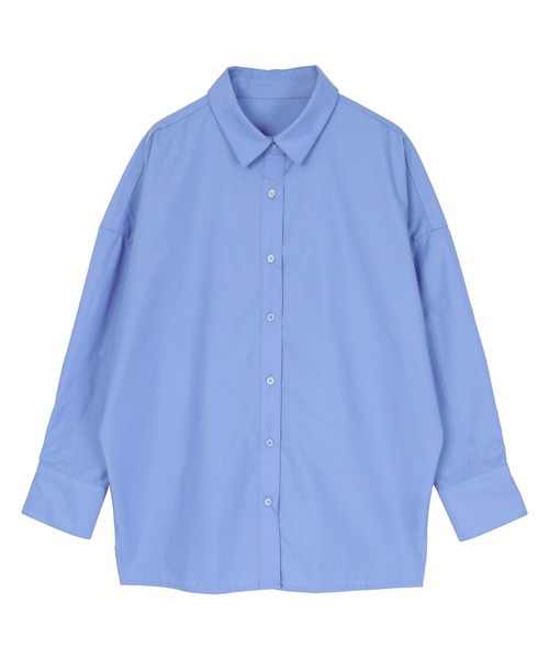 UR'S（ユアーズ）の「ベーシックシャツ（シャツ/ブラウス・レディース・ベージュ/ピンク/ホワイト/ブルー/ブラウン/ライトイエロー・S/M/L）」の9枚目の写真