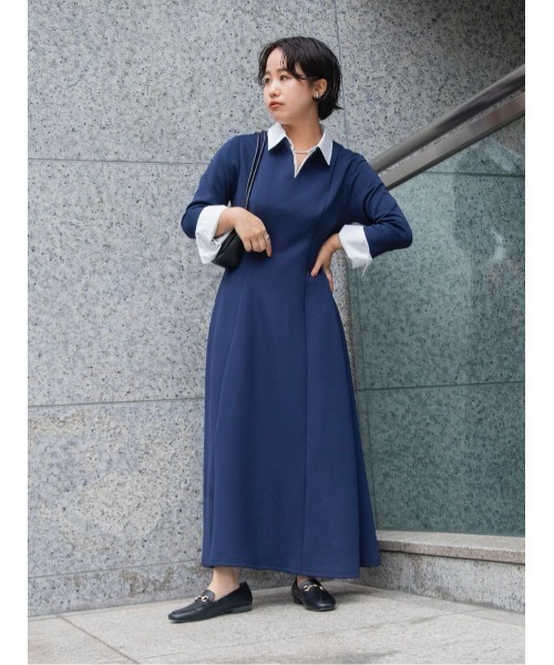 UR'S（ユアーズ）の「ベーシックシャツ（シャツ/ブラウス・レディース・ベージュ/ピンク/ホワイト/ブルー/ブラウン/ライトイエロー・S/M/L）」の17枚目の写真