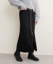 osono×ako Wジップカットポンチナロースカート