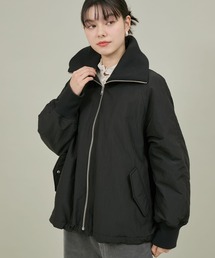 ROPE' PICNIC | 撥水・花粉ガード/中わたスタンドカラーショートブルゾン(ブルゾン)