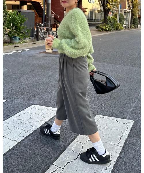 archives(アルシーヴ)の「【Ltd.】LAME KNIT(ニット/セーター・レディース・グリーン/ブラック/グレー・MEDIUM)」の9枚目の写真
