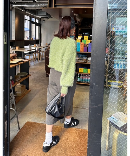 archives(アルシーヴ)の「【Ltd.】LAME KNIT(ニット/セーター・レディース・グリーン/ブラック/グレー・MEDIUM)」の13枚目の写真
