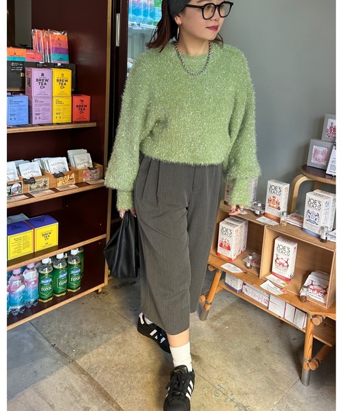 archives(アルシーヴ)の「【Ltd.】LAME KNIT(ニット/セーター・レディース・グリーン/ブラック/グレー・MEDIUM)」の16枚目の写真