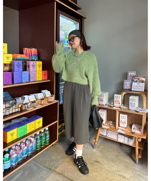 archives(アルシーヴ)の「【Ltd.】LAME KNIT(ニット/セーター・レディース・グリーン/ブラック/グレー・MEDIUM)」の18枚目の写真