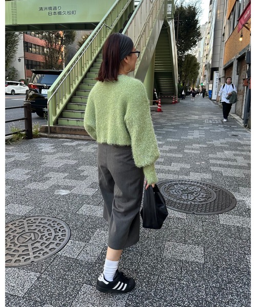 archives(アルシーヴ)の「【Ltd.】LAME KNIT(ニット/セーター・レディース・グリーン/ブラック/グレー・MEDIUM)」の8枚目の写真