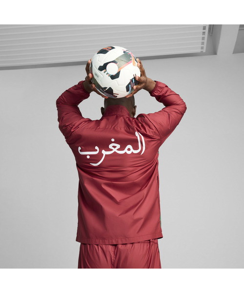 PUMA プーマ メンズ サッカー モロッコ プレマッチ ウーブン ジャケット（ブルゾン）｜PUMA（プーマ）