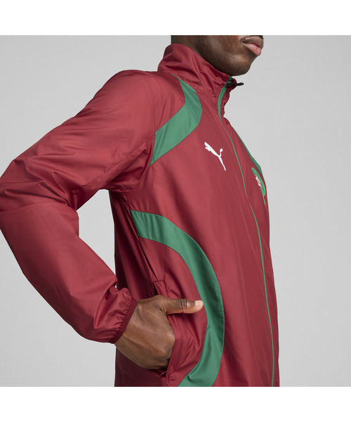 PUMA プーマ メンズ サッカー モロッコ プレマッチ ウーブン ジャケット（ブルゾン）｜PUMA（プーマ）