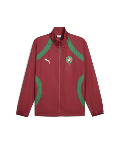 PUMA プーマ メンズ サッカー モロッコ プレマッチ ウーブン ジャケット（ブルゾン）｜PUMA（プーマ）