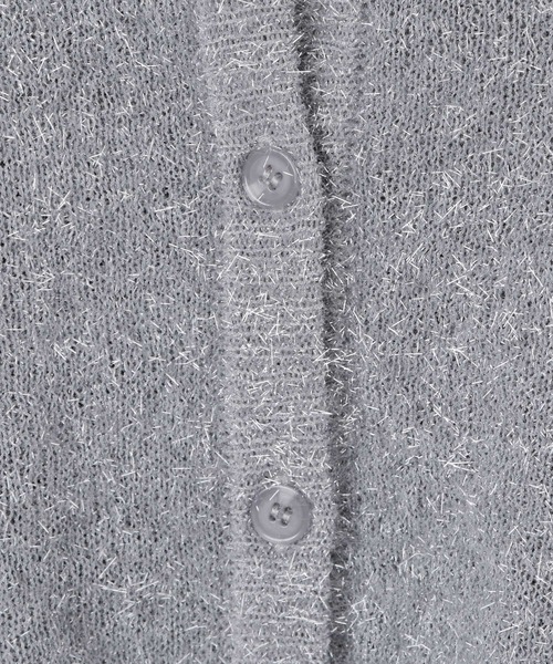 PAGEBOY(ページボーイ)の「フィルムラメショートカーディガン(カーディガン/ボレロ・レディース・オフホワイト/ブラック/ネイビー/グレー・FREE)」の13枚目の写真