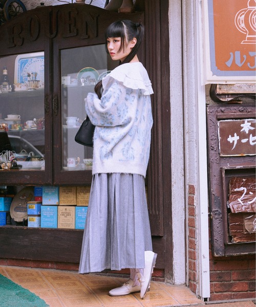 シークレットマスコットチャームA、Bフリルくまスーツオーバーオールウェイター SweetMommy(授乳服&マタニティ) ベビー 服 オーガニックコットン