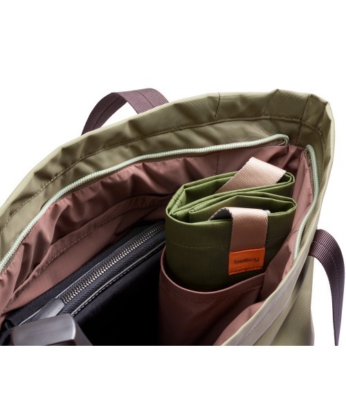 entre square(アントレスクエアー)の「Bellroy/トートバック/バックパック Laneway Totekpack シーケルプ(トートバッグ・メンズ・カーキ・ONE SIZE)」の4枚目の写真