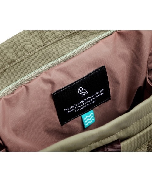 entre square(アントレスクエアー)の「Bellroy/トートバック/バックパック Laneway Totekpack シーケルプ(トートバッグ・メンズ・カーキ・ONE SIZE)」の8枚目の写真