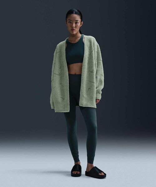 フェニックス コージー ブークレ ウィメンズ ルーズ ロング ニットカーディガン セール】ナイキ スポーツウェア フェニックス コージー ブークレ