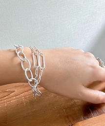 バングル 2連 ブレスレット ブレスレット」に該当する