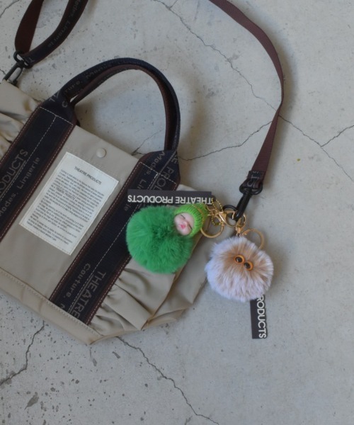 THEATRE PRODUCTS（シアタープロダクツ）の「プラッシュキャットチャーム（チャーム・レディース・ブラック/ベージュ/オレンジ/ブルー・FREE）」の10枚目の写真