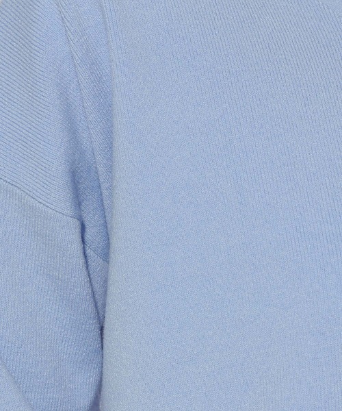 Elura（エルーラ）の「濃密なめらかVネックプルオーバー/250655（ニット/セーター・レディース・ネイビー/オレンジ系その他3/ブラック系その他/ブルー系その他3・MEDIUM/LARGE）」の14枚目の写真