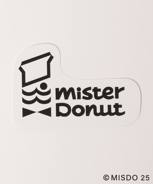 LEPSIM（レプシィム）の「【Mister Donut×LEPSIM】ロゴステッカー　286038（ステッカー/テープ・レディース・ブラック/ピンク/オフホワイト・ONE SIZE）」の10枚目の写真