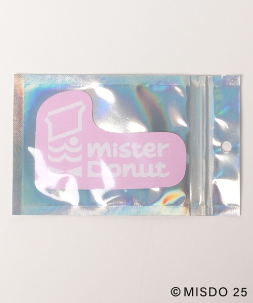LEPSIM（レプシィム）の「【Mister Donut×LEPSIM】ロゴステッカー　286038（ステッカー/テープ・レディース・ブラック/ピンク/オフホワイト・ONE SIZE）」の21枚目の写真