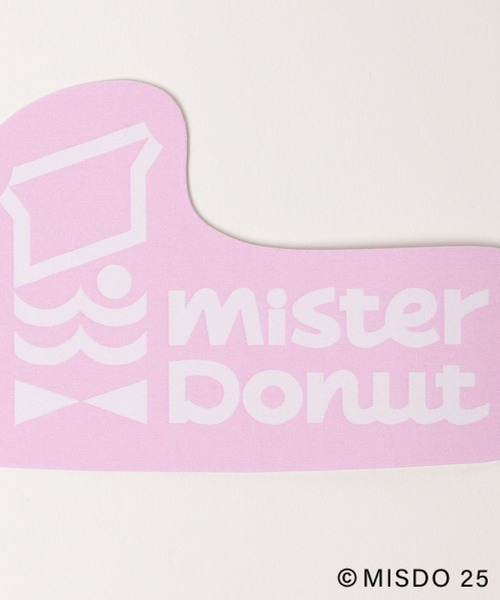 LEPSIM（レプシィム）の「【Mister Donut×LEPSIM】ロゴステッカー　286038（ステッカー/テープ・レディース・ブラック/ピンク/オフホワイト・ONE SIZE）」の22枚目の写真