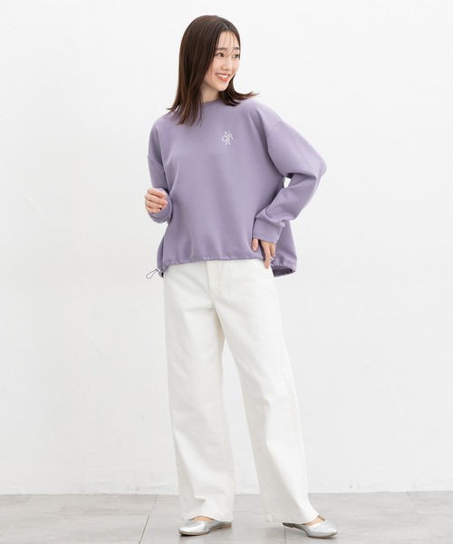 裾ドロストゆるトップス（スウェット）｜Honeys（ハニーズ）の