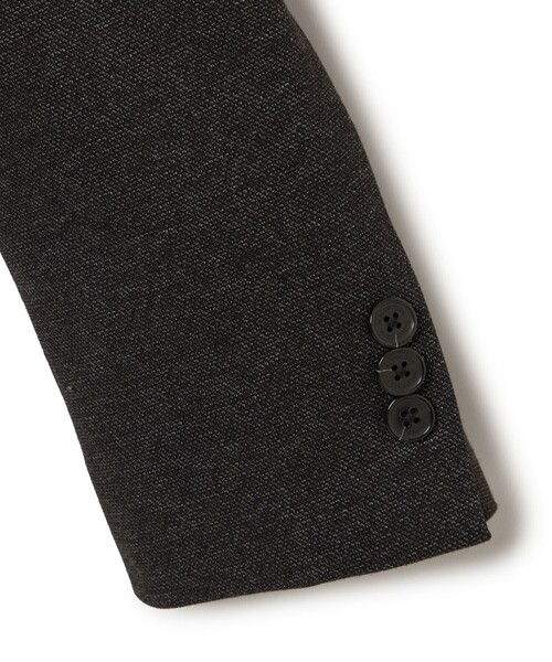 MACKINTOSH PHILOSOPHY（ﾏｯｷﾝﾄｯｼｭ ﾌｨﾛｿﾌｨｰ）の「テーラードジャージー ジャケット メランジジャージー（テーラードジャケット・メンズ・ダークネイビー/チャコールグレー・38/40/42/36）」の5枚目の写真