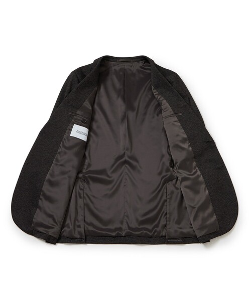 MACKINTOSH PHILOSOPHY（ﾏｯｷﾝﾄｯｼｭ ﾌｨﾛｿﾌｨｰ）の「テーラードジャージー ジャケット メランジジャージー（テーラードジャケット・メンズ・ダークネイビー/チャコールグレー・38/40/42/36）」の9枚目の写真