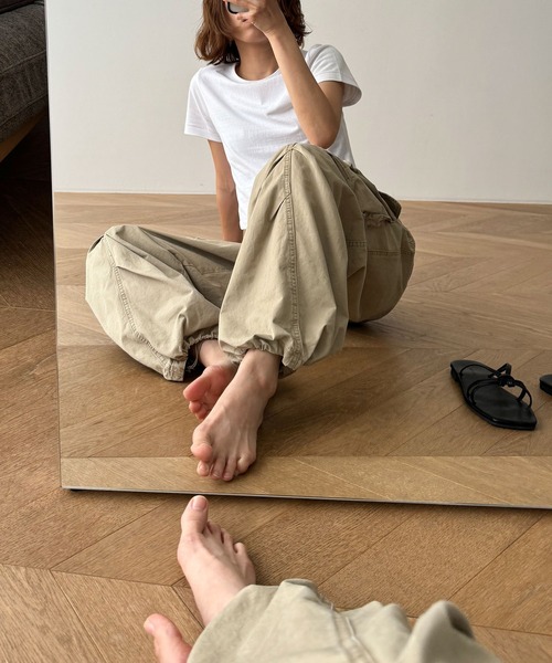 choice_cnl/PAELEE コットンニーポケットパンツ（その他パンツ