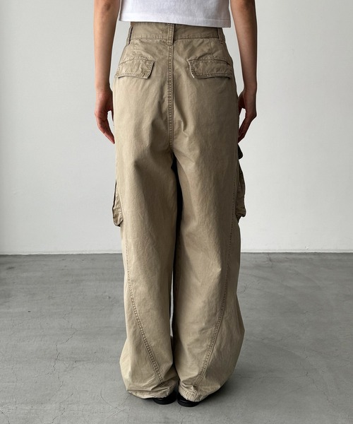 CANAL JEAN(キャナルジーン)の「choice_cnl/PAELEE コットンニーポケットパンツ(その他パンツ・レディース・ベージュ・SMALL/MEDIUM)」の14枚目の写真