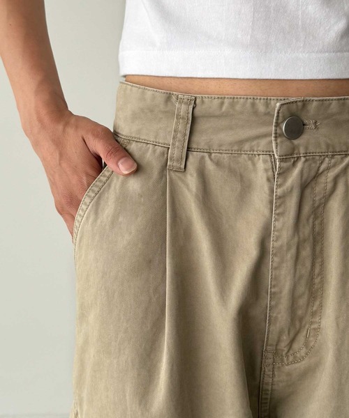 CANAL JEAN(キャナルジーン)の「choice_cnl/PAELEE コットンニーポケットパンツ(その他パンツ・レディース・ベージュ・SMALL/MEDIUM)」の15枚目の写真