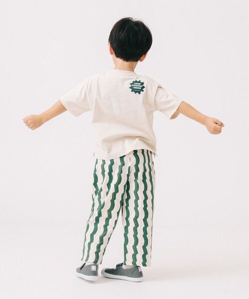 B:MING by BEAMS（ビーミングバイビームス）の「ポップ プリント Tシャツ 2025SS（100～140cm）（Tシャツ/カットソー・キッズ・ナチュラル/ブルー・100/120/110/130/140）」の6枚目の写真