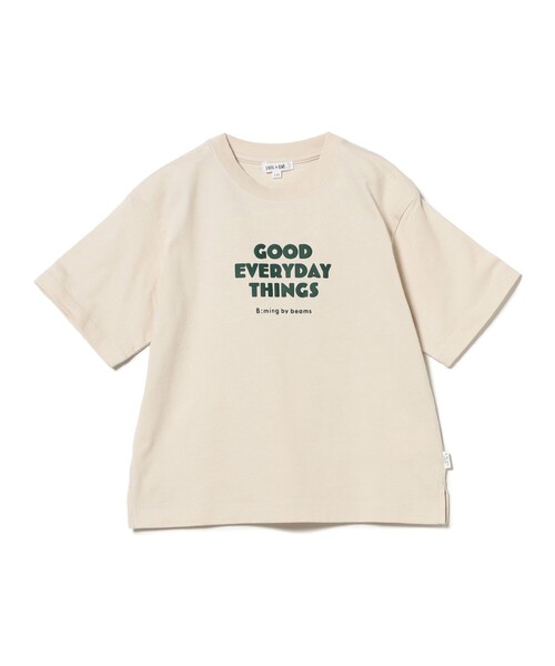 B:MING by BEAMS（ビーミングバイビームス）の「ポップ プリント Tシャツ 2025SS（100～140cm）（Tシャツ/カットソー・キッズ・ナチュラル/ブルー・100/120/110/130/140）」の18枚目の写真