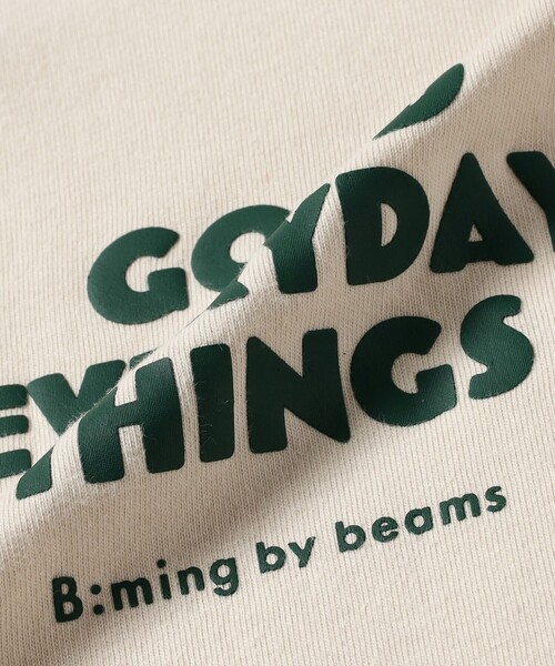 B:MING by BEAMS（ビーミングバイビームス）の「ポップ プリント Tシャツ 2025SS（100～140cm）（Tシャツ/カットソー・キッズ・ナチュラル/ブルー・100/120/110/130/140）」の22枚目の写真