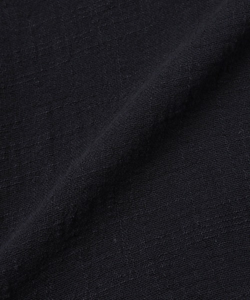 Noen（ノエン）の「リネンライクガーゼシャツ（シャツ/ブラウス・メンズ・ホワイト/ブラック・LARGE/MEDIUM）」の22枚目の写真