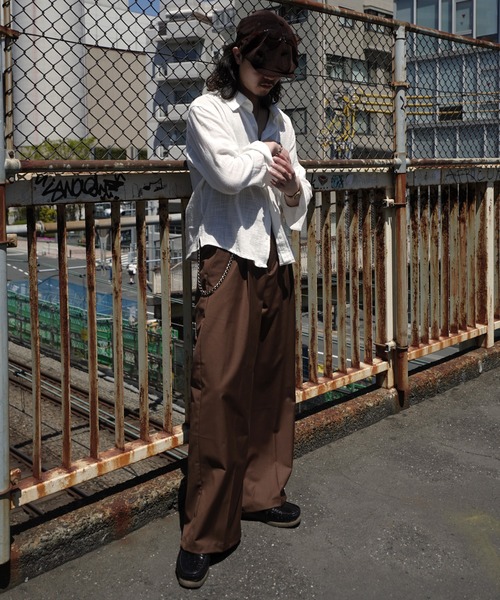 Noen(ノエン)の「リネンライクガーゼシャツ(シャツ/ブラウス・メンズ・ホワイト/ブラック・LARGE/MEDIUM/X-LARGE)」の22枚目の写真