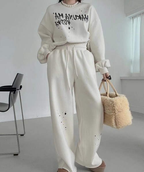 【2点SET】シルバーレイク セットアップ トレーナー＆パンツ（スウェット）｜NEW GENTLEMAN（ニュージェントルマン）